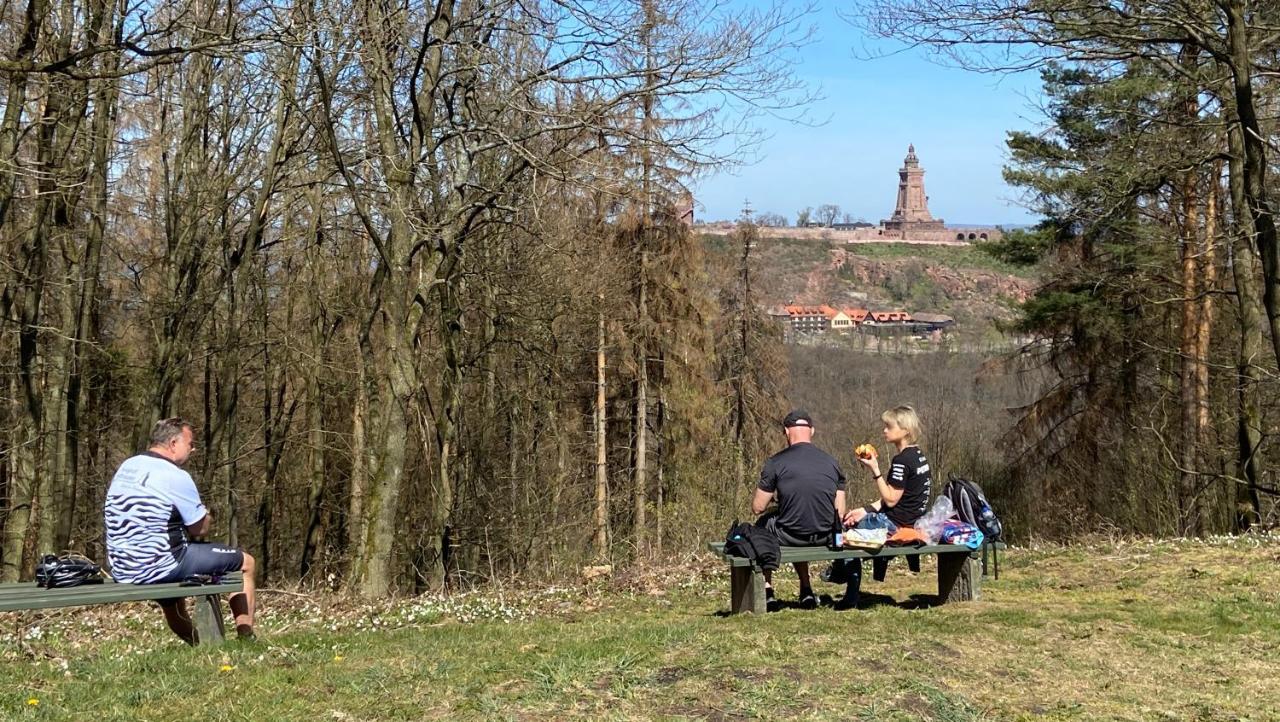 Burghof Kyffhaeuser Bad Frankenhausen Exteriör bild