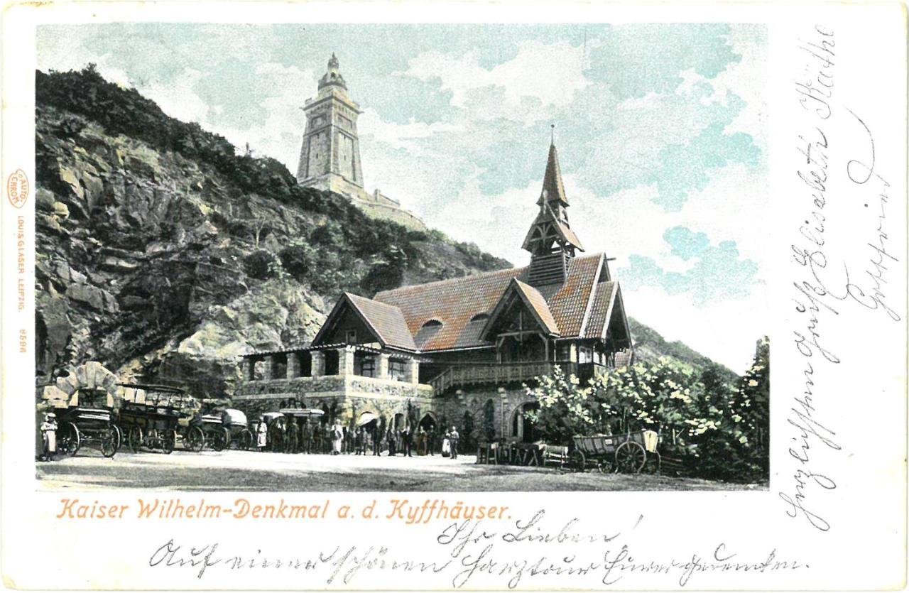 Burghof Kyffhaeuser Bad Frankenhausen Exteriör bild