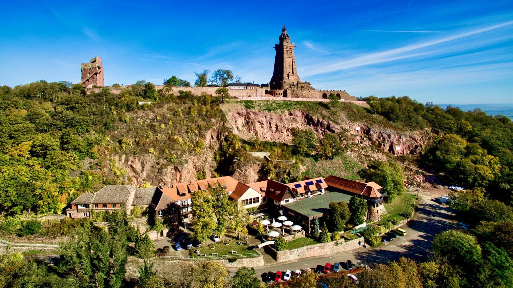 Burghof Kyffhaeuser Bad Frankenhausen Exteriör bild
