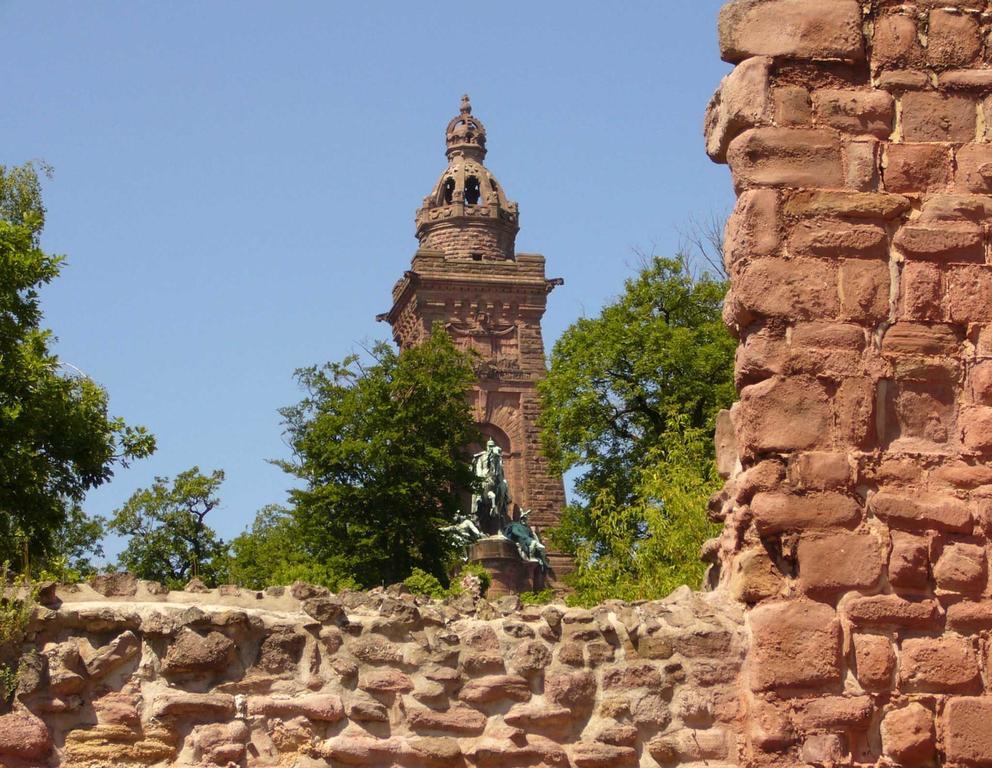 Burghof Kyffhaeuser Bad Frankenhausen Exteriör bild